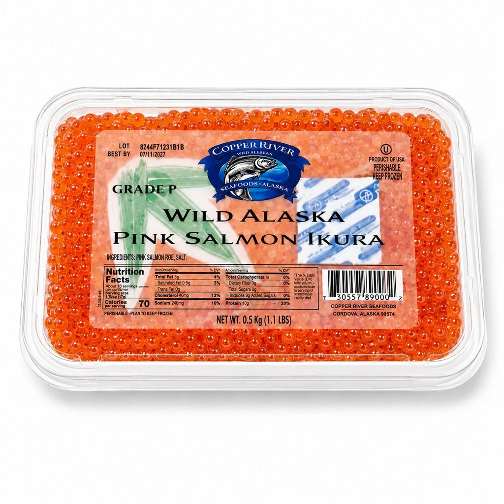 Wild Alaska Pink Salmon Ikura