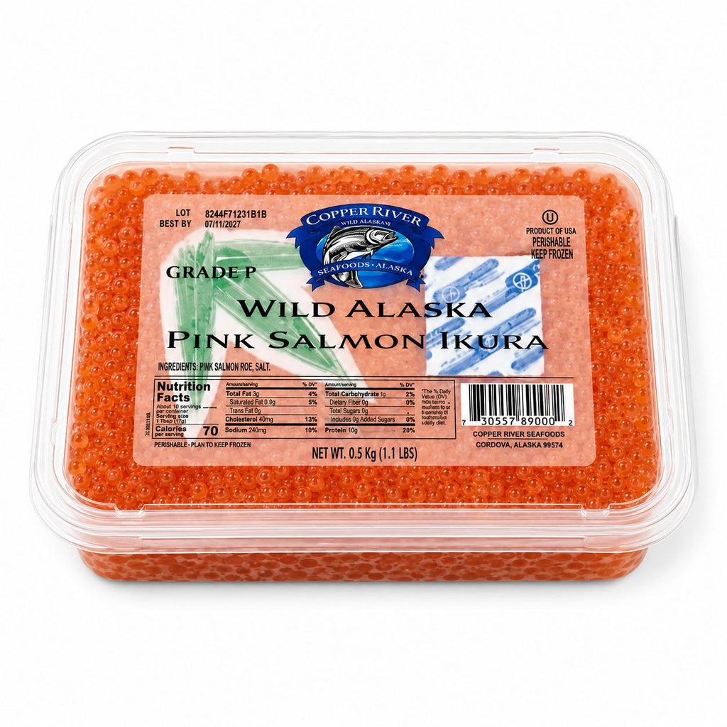 Wild Alaska Pink Salmon Ikura